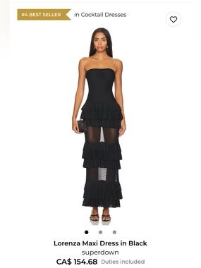 superdown - Lorenza Maxi Dress - size s